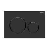Geberit Cremona Rimless Tornado In Wall Toilet Suite Package - Matte Black Round Button | Indulge Bathroom
