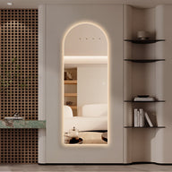 Arched 600 x 1650 LED Mirror - Three Light Temperatures | Indulge Bathroom