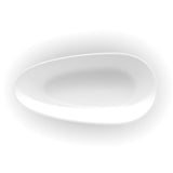 Ocean 1700mm Stone Matte White Freestanding Bath Tub | Indulge Bathroom