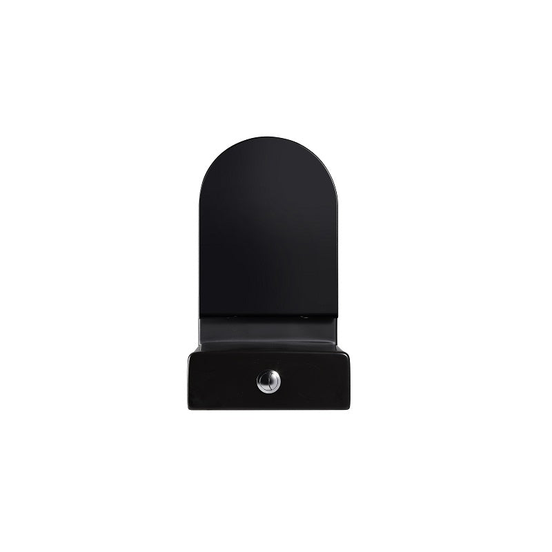 Cremona Matte Black Vortex Tornado Rimless Toilet Suite | Indulge Bathroom