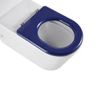 Cesena Care Rimless Care Toilet Suite Blue Seat & Raised Button | Indulge Bathroom