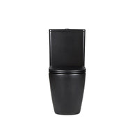 Cremona Matte Black Vortex Tornado Rimless Toilet Suite | Indulge Bathroom
