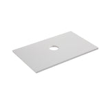 Kelsa 750 Fluted Matte White Wall Hung Vanity | Indulge Bathroom