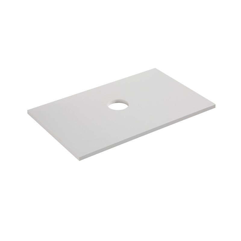 Kelsa 750 Fluted Matte White Wall Hung Vanity | Indulge Bathroom