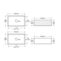 Harrington 760 Butler Kitchen & Laundry Sink | Indulge Bathroom