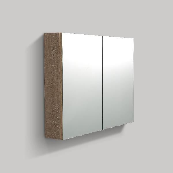 Avia 750 White Oak Timber Shaving Cabinet By indulge® - Acqua Bathrooms