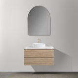 Avia 900mm White Oak Wall Hung Vanity | Indulge Bathroom