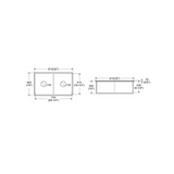 Middleton 813 Double Bowl Butler Kitchen Sink | Indulge Bathroom