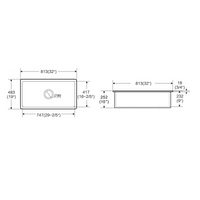 Middleton 813 Butler Kitchen & Laundry Sink | Indulge Bathroom