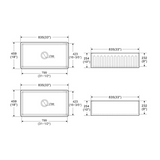 Harrington 835 Butler Kitchen & Laundry Sink | Indulge Bathroom