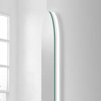 Arched 600 x 900mm Frameless LED Mirror - Touchless Motion Sensor | Indulge Bathroom
