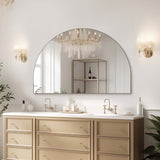 Arched 1200 x 800 Polished Edge Mirror | Indulge Bathroom