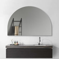 Arched 1200 x 800 Polished Edge Mirror | Indulge Bathroom