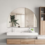 Arched 1200 x 800 Polished Edge Mirror | Indulge Bathroom