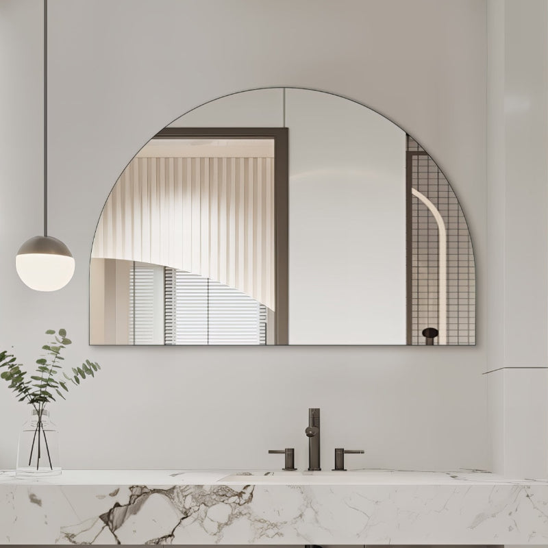 Arched 1200 x 800 Polished Edge Mirror | Indulge Bathroom