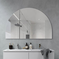 Arched 1200 x 800 Polished Edge Mirror | Indulge Bathroom