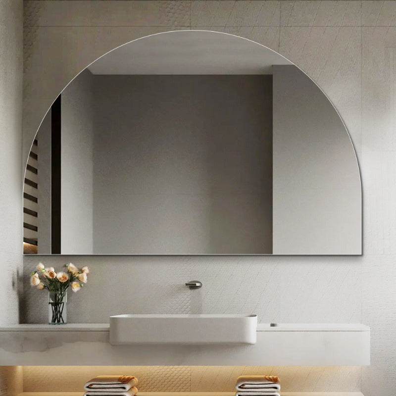 Arched 1500 x 1000 Polished Edge Mirror | Indulge Bathroom