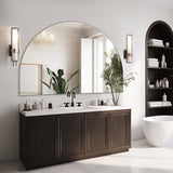 Arched 1500 x 1000 Polished Edge Mirror | Indulge Bathroom