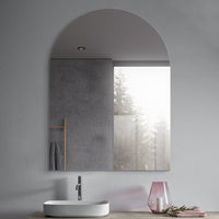 Arched 750 x 1000 Polished Edge Mirror | Indulge Bathroom