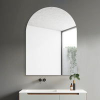 Arched 750 x 1000 Polished Edge Mirror | Indulge Bathroom