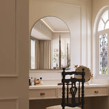 Arched 750 x 1000 Polished Edge Mirror | Indulge Bathroom