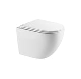 Cremona Rimless Tornado Vortex Wall Hung Toilet Suite Pan | Indulge Bathroom