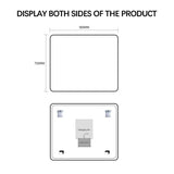 Curva Rectangle 900 x 750 Touchless LED Mirror - Three Light Temperatures | Indulge Bathroom