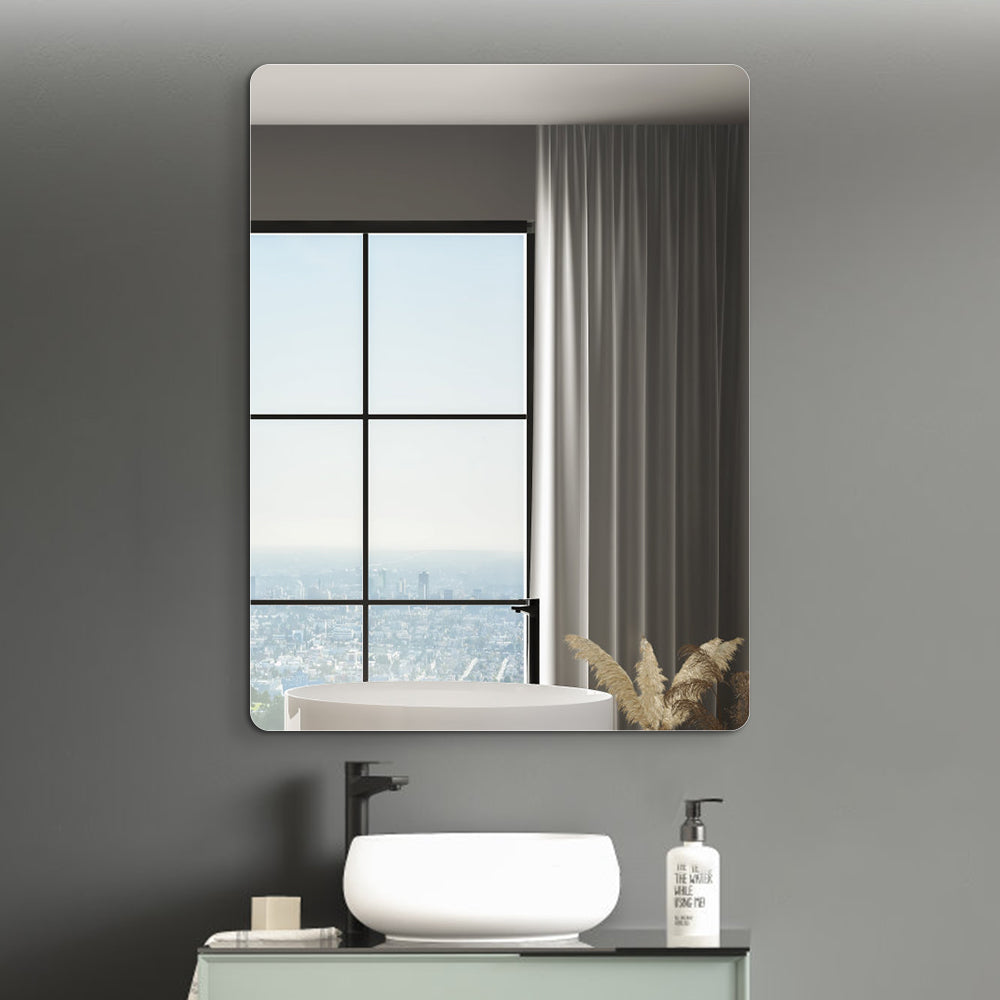 Curva 600 x 800 Polished Edge Mirror | Indulge Bathroom
