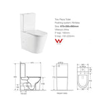 Cesena Tornado Rimless Vortex Toilet Suite | Indulge Bathroom