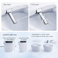 Smart Toilet Electric Bidet Seat - Dual Wash | Indulge Bathroom