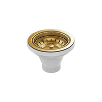 Brushed Gold Brass Butler Sink Waste Kit | Indulge Bathroom