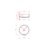 Flora 380mm Matte White Fluted Solid Surface Stone Round Above Counter Basin | Indulge Bathroom