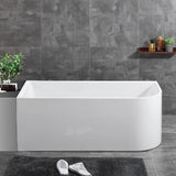 Corner 1400 Left Fit Freestanding Bath Tub | Indulge Bathroom