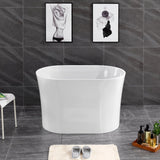 Japan 1200 Soaking Round Freestanding Bath Tub | Indulge Bathroom