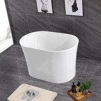 Japan 1200 Soaking Round Freestanding Bath Tub | Indulge Bathroom