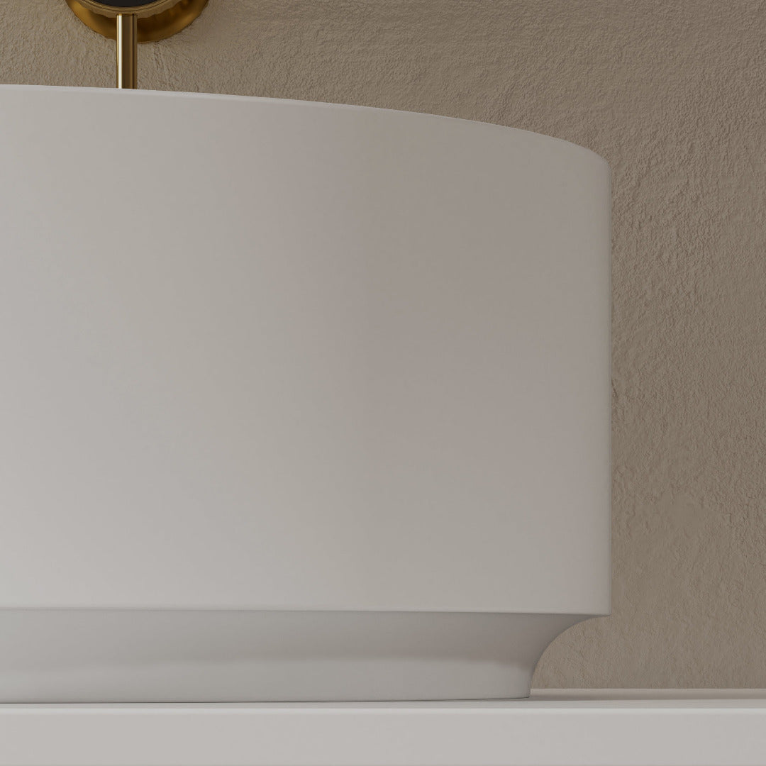 Nava 560mm Solid Surface Stone Oval Above Counter Basin | Indulge Bathroom