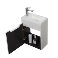 Kelsa 400 Fluted Matte White Wall Hung Vanity | Indulge Bathroom