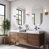 Pill Oval 450 x 900 Polished Edge Mirror | Indulge Bathroom