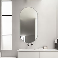 Pill Oval 450 x 900 Polished Edge Mirror | Indulge Bathroom