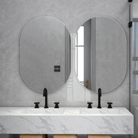 Pill Oval 600 x 900 Polished Edge Mirror | Indulge Bathroom