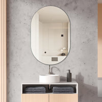 Pill Oval 600 x 900 Polished Edge Mirror | Indulge Bathroom