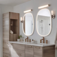 Pera 600 x 1000 Curved Touchless LED Mirror - Three Light Temperatures | Indulge Bathroom