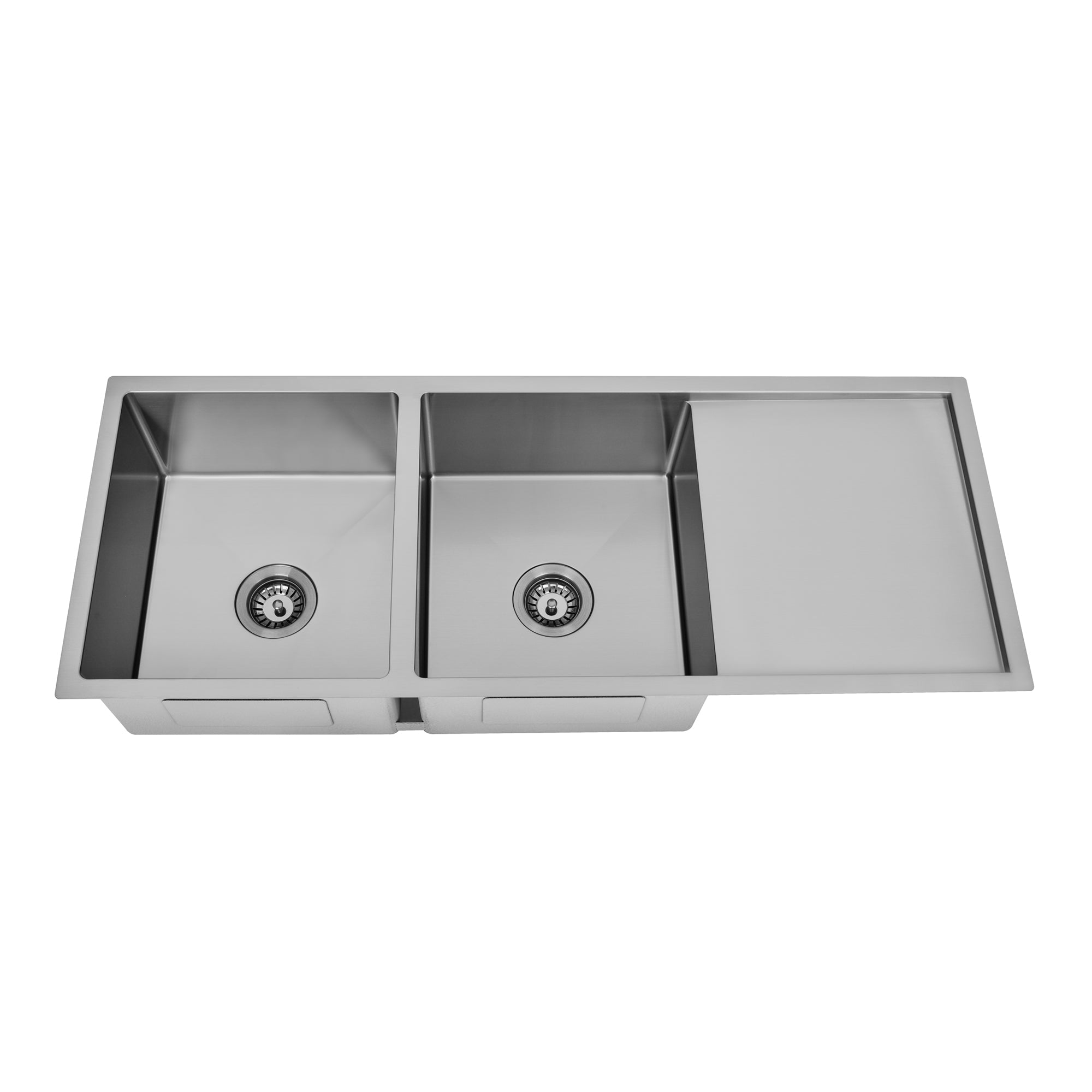 1150 x 450 x 230mm Double Bowl Kitchen Sink With Drainer | Indulge Bathroom