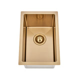 Brushed Gold 300 x 450 x 230mm Kitchen & Laundry Sink | Indulge Bathroom