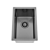 Brushed Gun Metal 300 x 450 x 230mm Kitchen & Laundry Sink | Indulge Bathroom