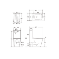 Ecco Rimless Toilet Suite | Indulge Bathroom