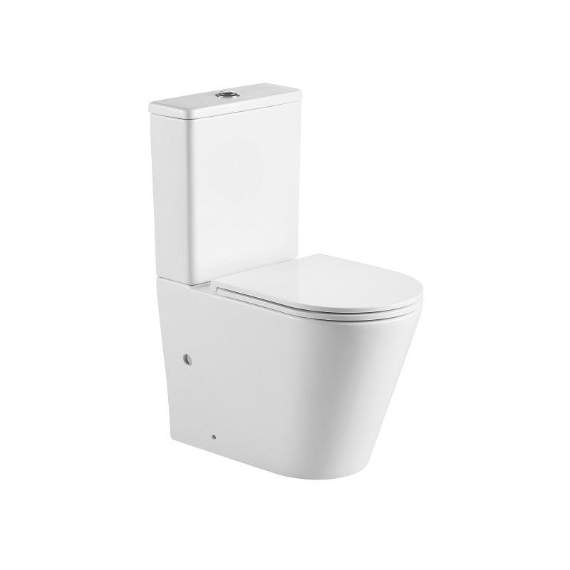 Cesena Tornado Rimless Vortex Short Projection Toilet Suite | Indulge Bathroom