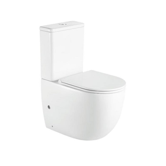 Cremona Vortex Short Projection Tornado Rimless Toilet Suite | Indulge Bathroom