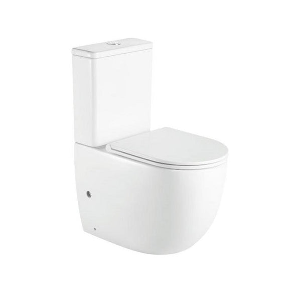 Cremona Vortex Short Projection Tornado Rimless Toilet Suite | Indulge Bathroom