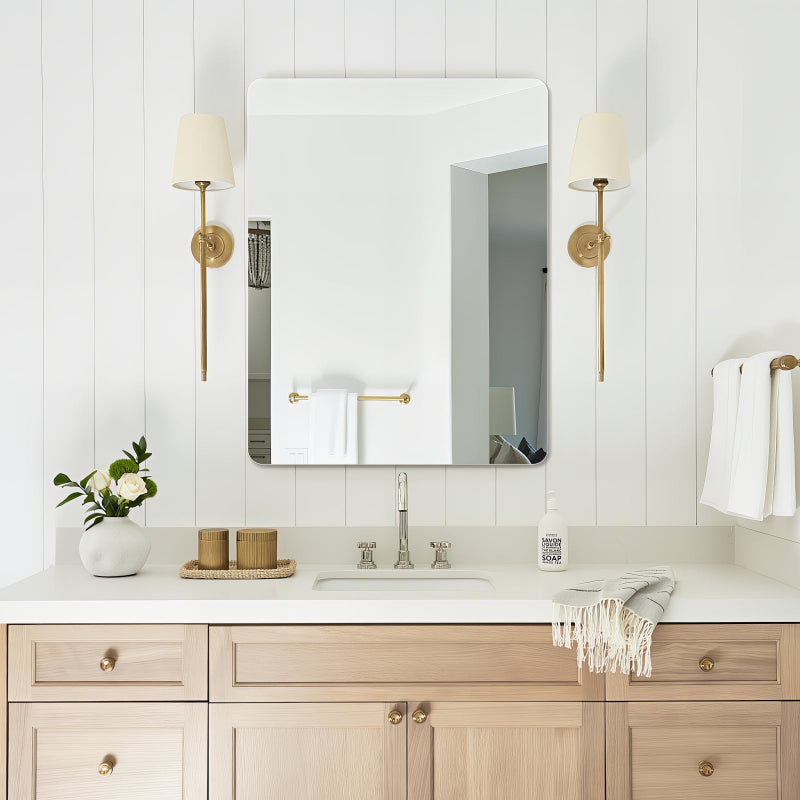 Curva 600 x 800 Polished Edge Mirror | Indulge Bathroom